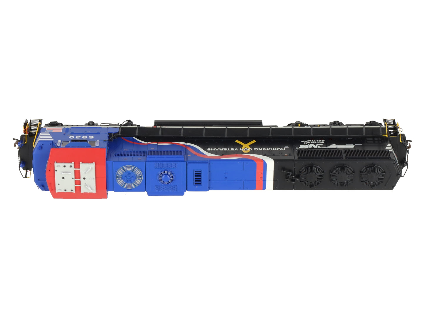 Athearn G65204 HO NS/Honoring Our Veterans SD60E Diesel Locomotive #6920 LN/Box