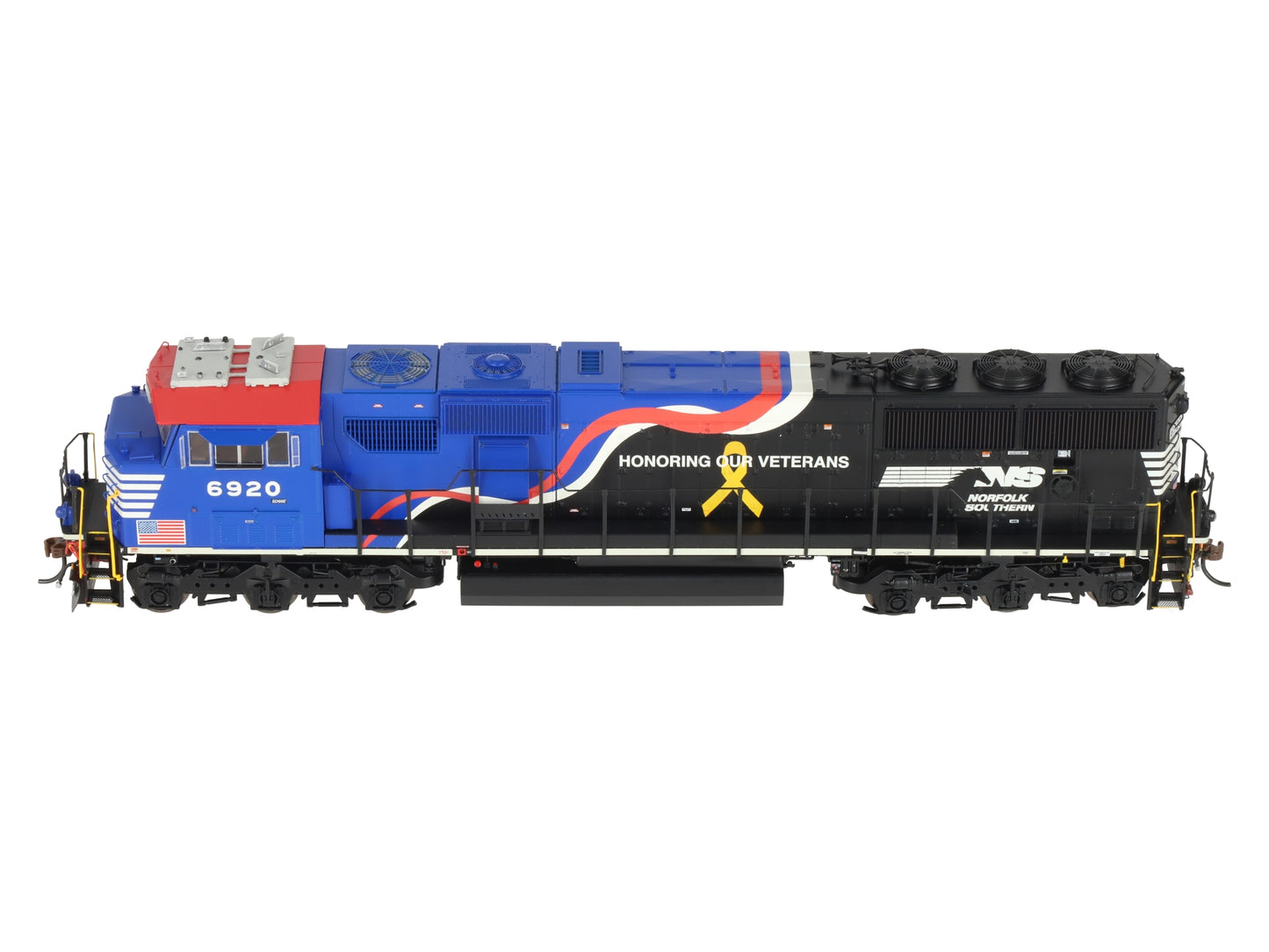 Athearn G65204 HO NS/Honoring Our Veterans SD60E Diesel Locomotive #6920 LN/Box