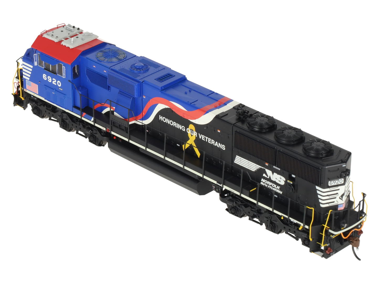 Athearn G65204 HO NS/Honoring Our Veterans SD60E Diesel Locomotive #6920 LN/Box