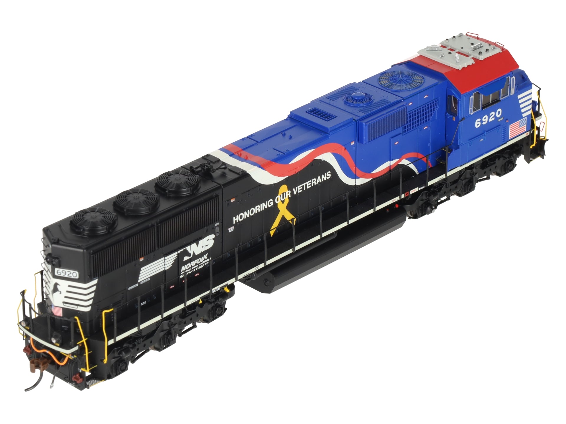 Athearn G65204 HO NS/Honoring Our Veterans SD60E Diesel Locomotive #6920 LN/Box