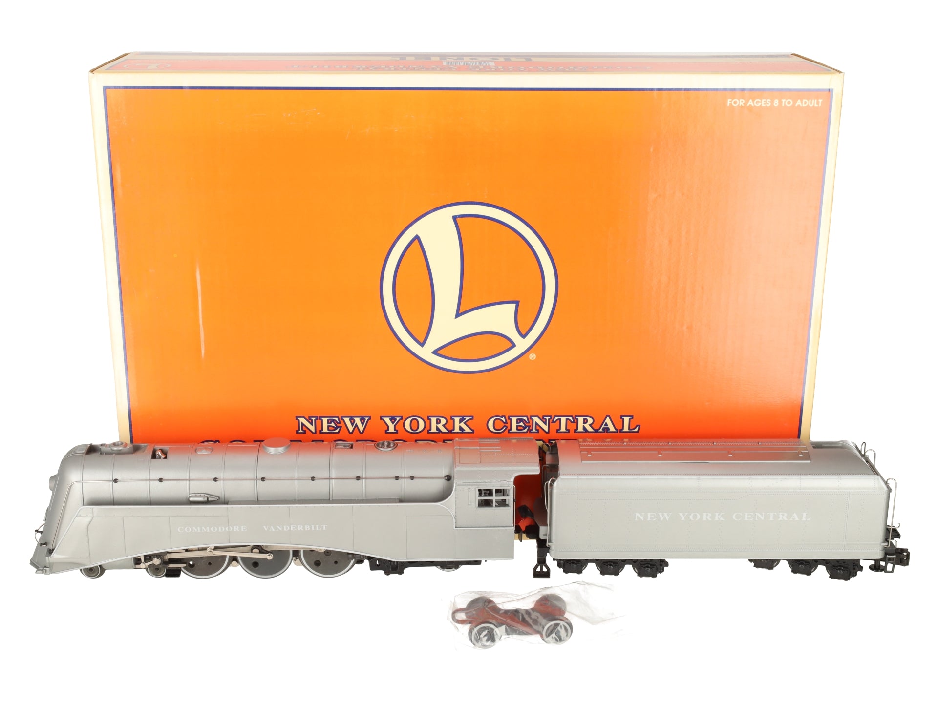 Lionel 6-18045 O Gauge NYC Commodore Vanderbilt 4-6-4 Steam Locomotive & Tender EX/Box