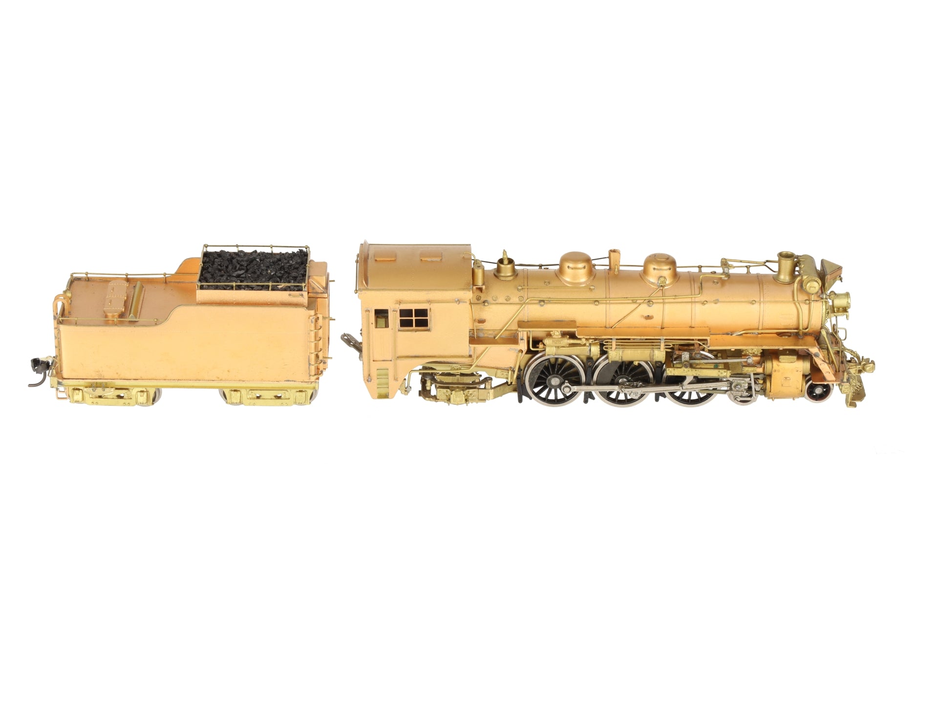 Van Hobbies HO BRASS CNR J4e-Pacific 4-6-2 Steam Locomotive & Tender - Unpainted EX/Box