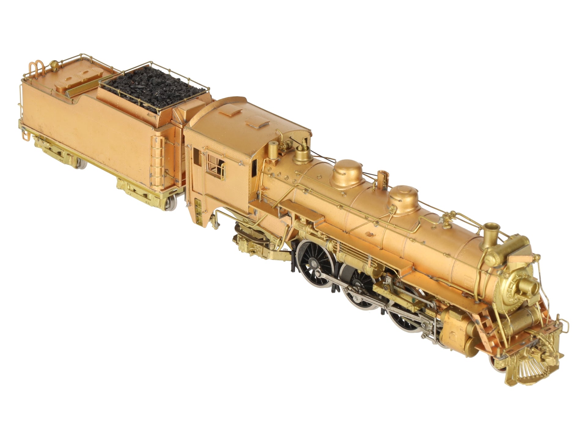 Van Hobbies HO BRASS CNR J4e-Pacific 4-6-2 Steam Locomotive & Tender - Unpainted EX/Box