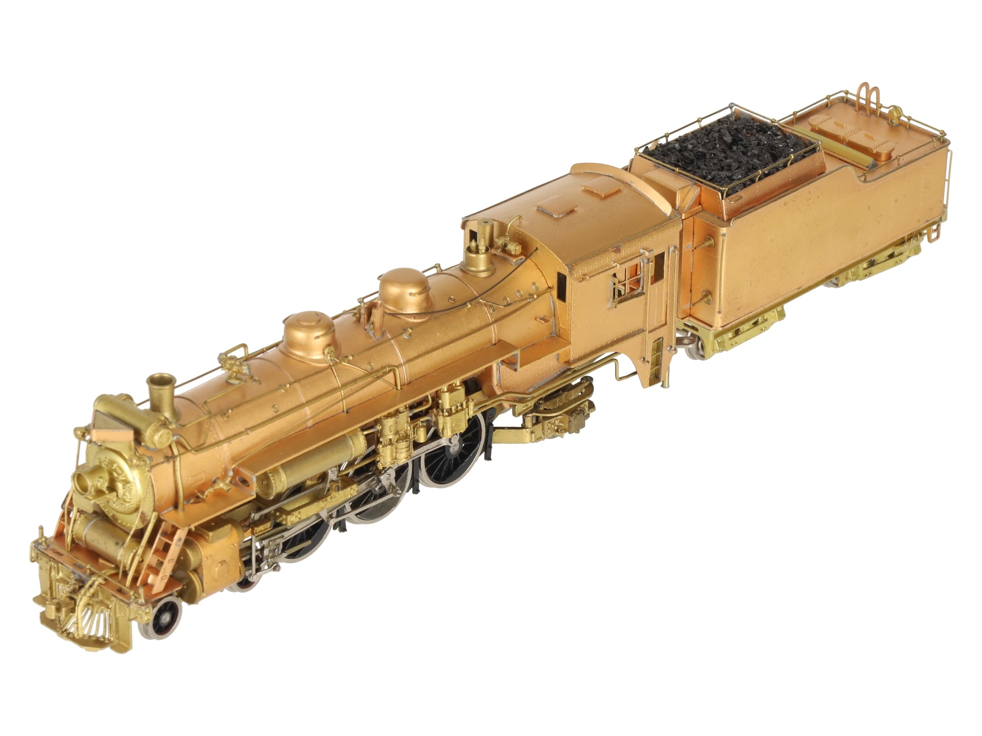 Van Hobbies HO BRASS CNR J4e-Pacific 4-6-2 Steam Locomotive & Tender - Unpainted EX/Box