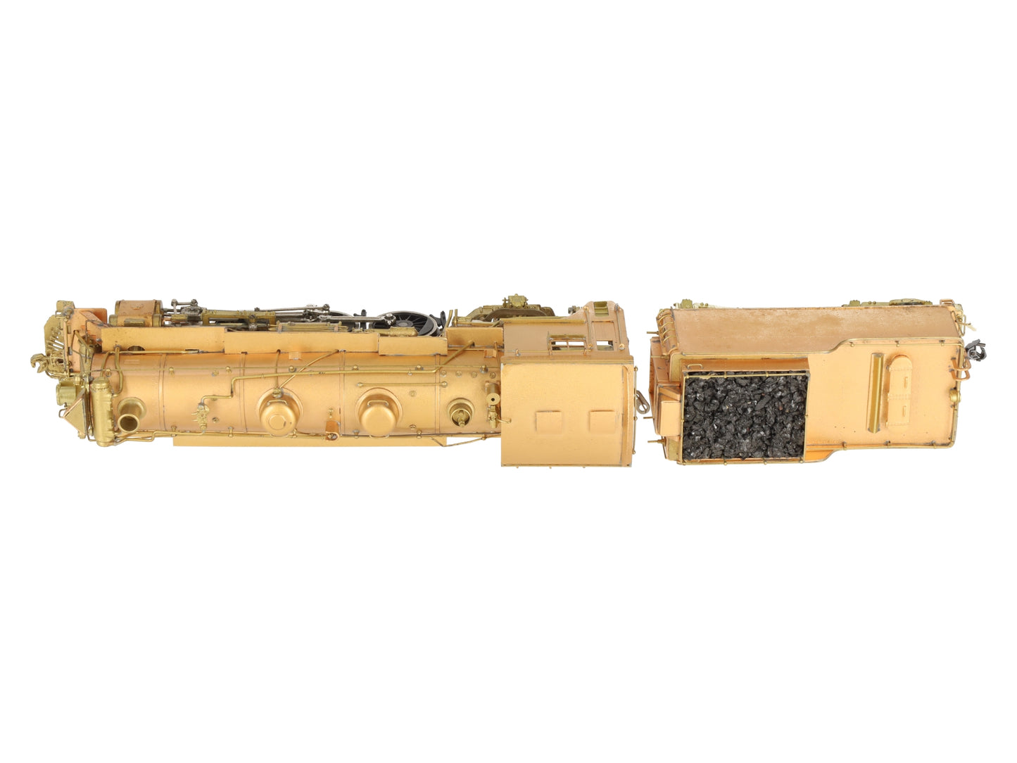 Van Hobbies HO BRASS CNR J4e-Pacific 4-6-2 Steam Locomotive & Tender - Unpainted EX/Box
