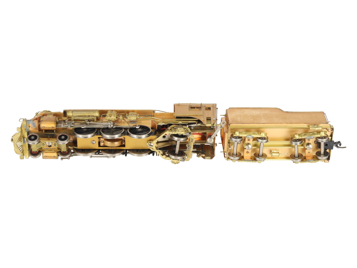 Van Hobbies HO BRASS CNR J4e-Pacific 4-6-2 Steam Locomotive & Tender - Unpainted EX/Box