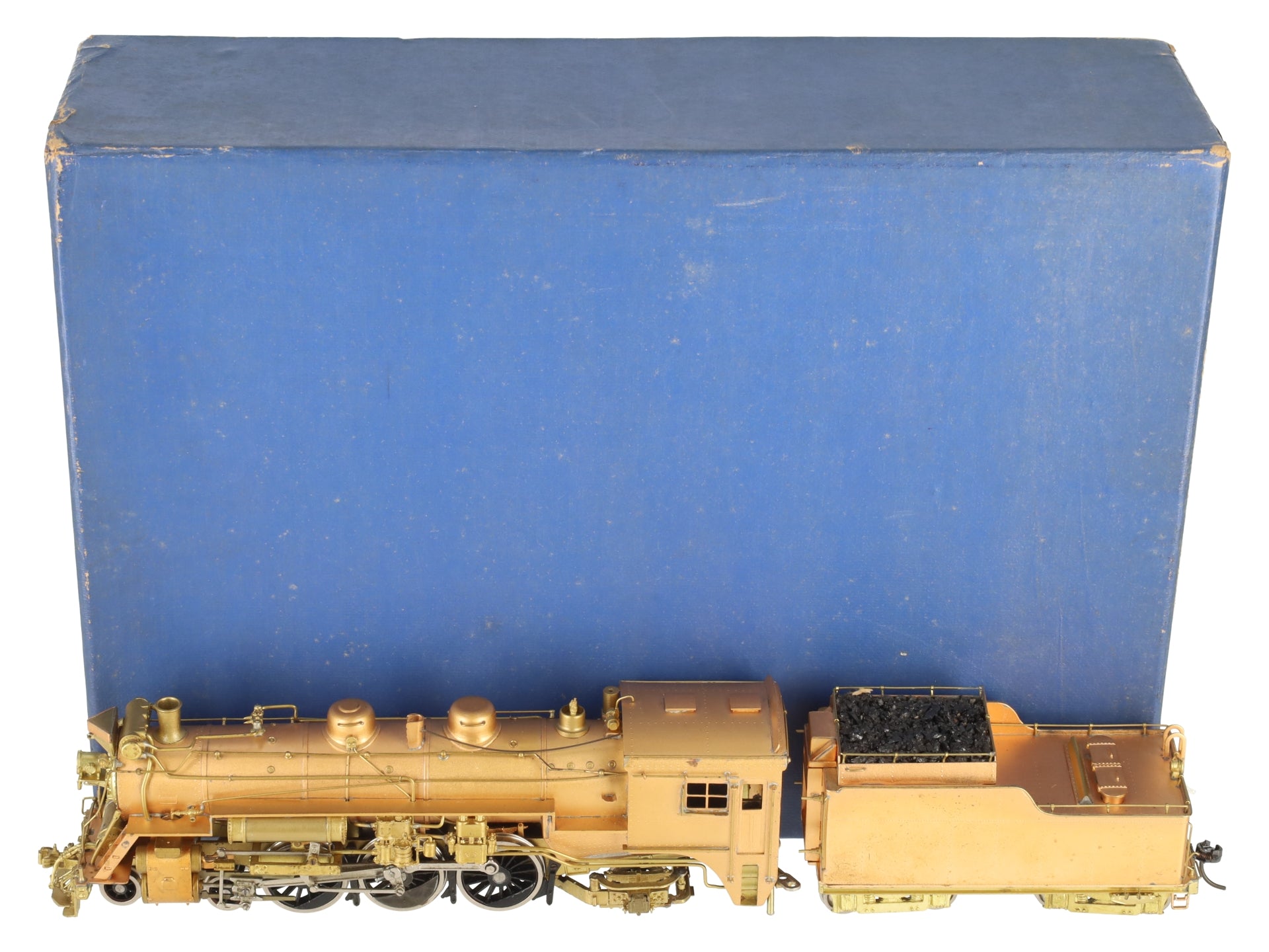 Van Hobbies HO BRASS CNR J4e-Pacific 4-6-2 Steam Locomotive & Tender - Unpainted EX/Box