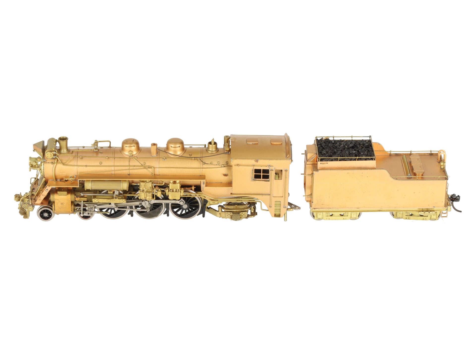 Van Hobbies HO BRASS CNR J4e-Pacific 4-6-2 Steam Locomotive & Tender - Unpainted EX/Box