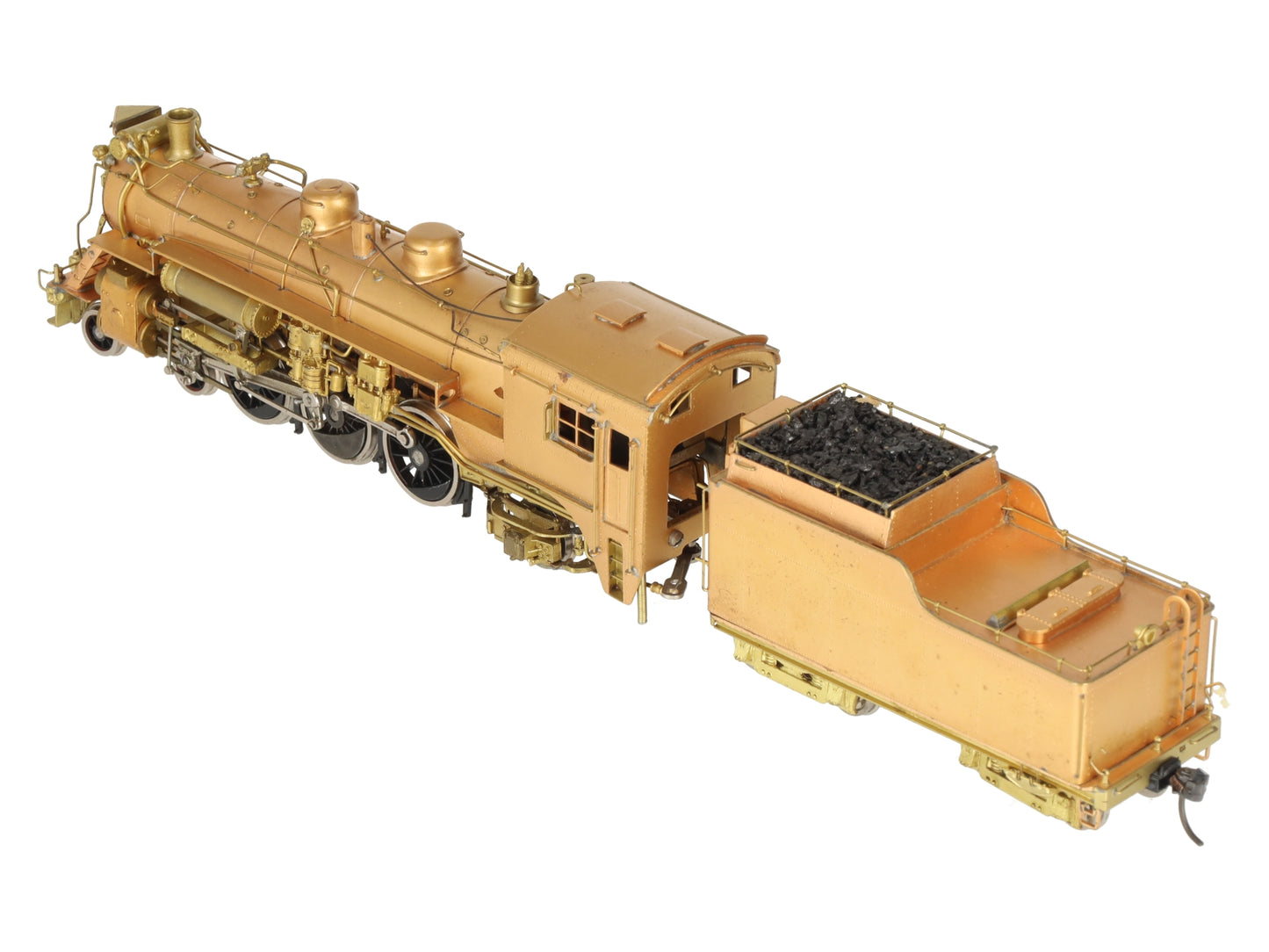 Van Hobbies HO BRASS CNR J4e-Pacific 4-6-2 Steam Locomotive & Tender - Unpainted EX/Box