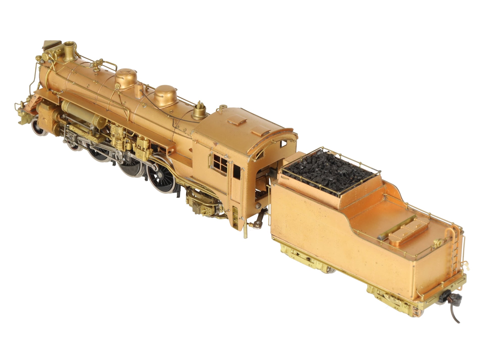 Van Hobbies HO BRASS CNR J4e-Pacific 4-6-2 Steam Locomotive & Tender - Unpainted EX/Box
