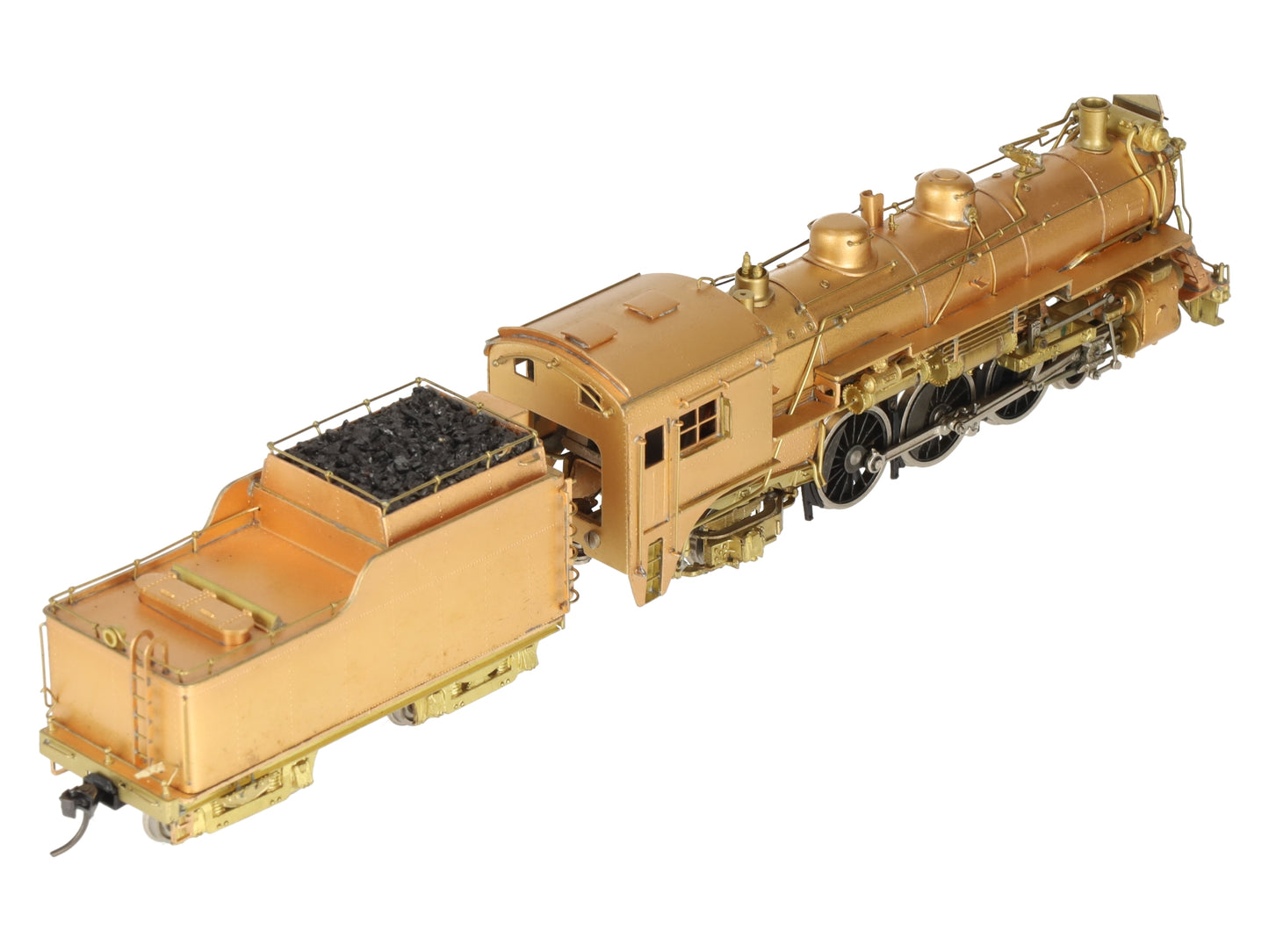 Van Hobbies HO BRASS CNR J4e-Pacific 4-6-2 Steam Locomotive & Tender - Unpainted EX/Box