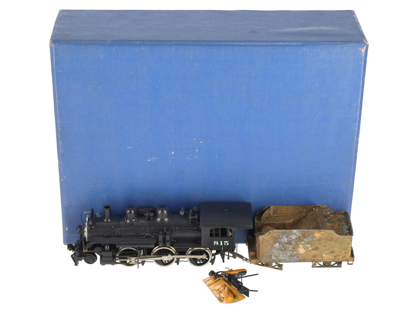 Pacific Fast Mail HO BRASS B&M B-15 2-6-0 Steam Locomotive & Tender-Painted/Box