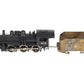 Pacific Fast Mail HO BRASS B&M B-15 2-6-0 Steam Locomotive & Tender-Painted/Box