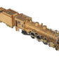 Van Hobbies HO BRASS CNR J4e-Pacific 4-6-2 Steam Locomotive & Tender - Unpainted EX/Box