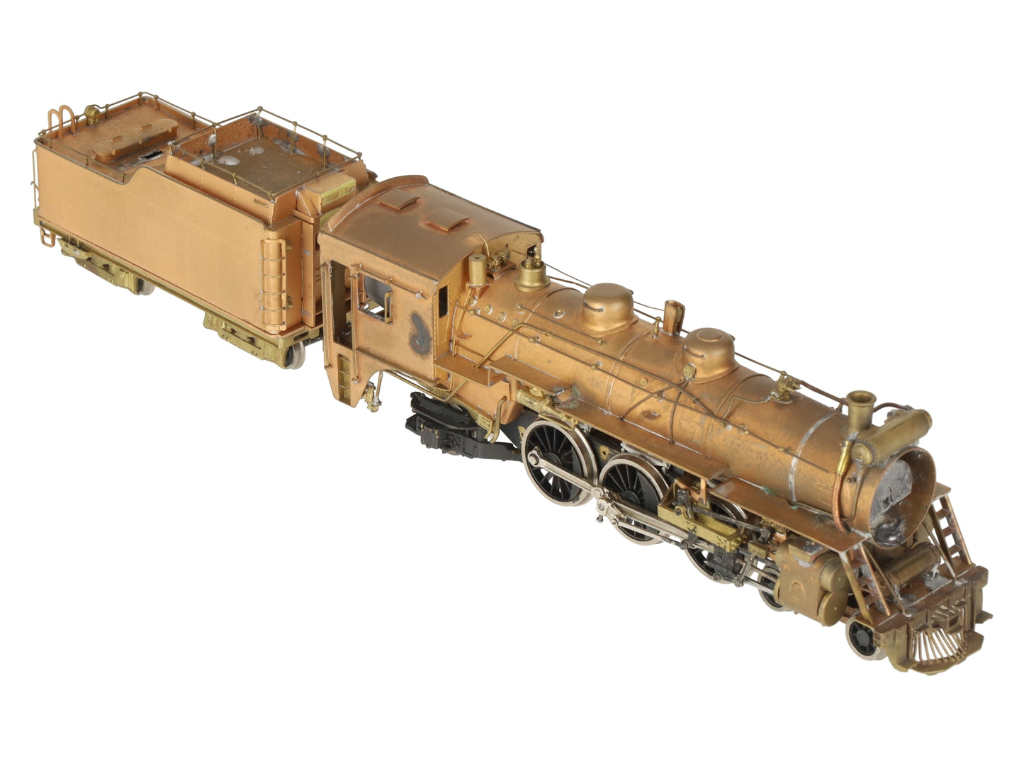 Van Hobbies HO BRASS CNR J4e-Pacific 4-6-2 Steam Locomotive & Tender - Unpainted EX/Box