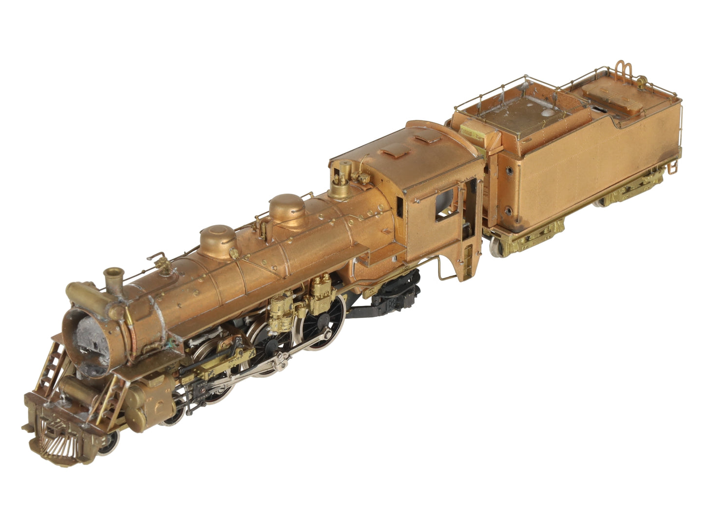 Van Hobbies HO BRASS CNR J4e-Pacific 4-6-2 Steam Locomotive & Tender - Unpainted EX/Box