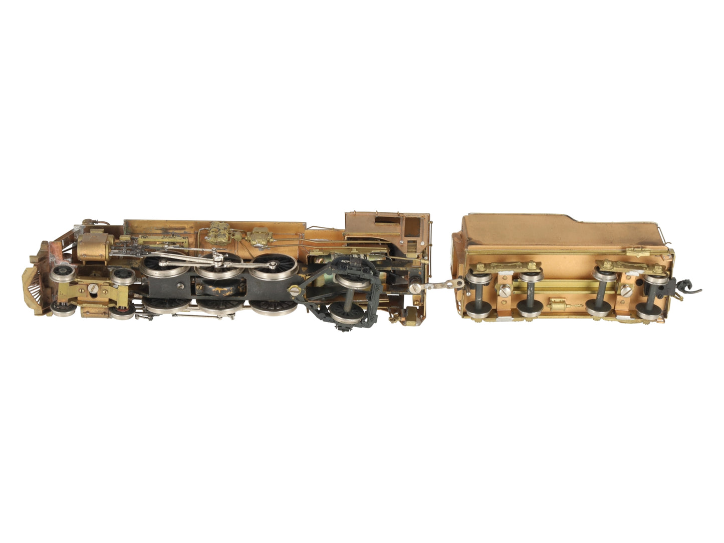 Van Hobbies HO BRASS CNR J4e-Pacific 4-6-2 Steam Locomotive & Tender - Unpainted EX/Box