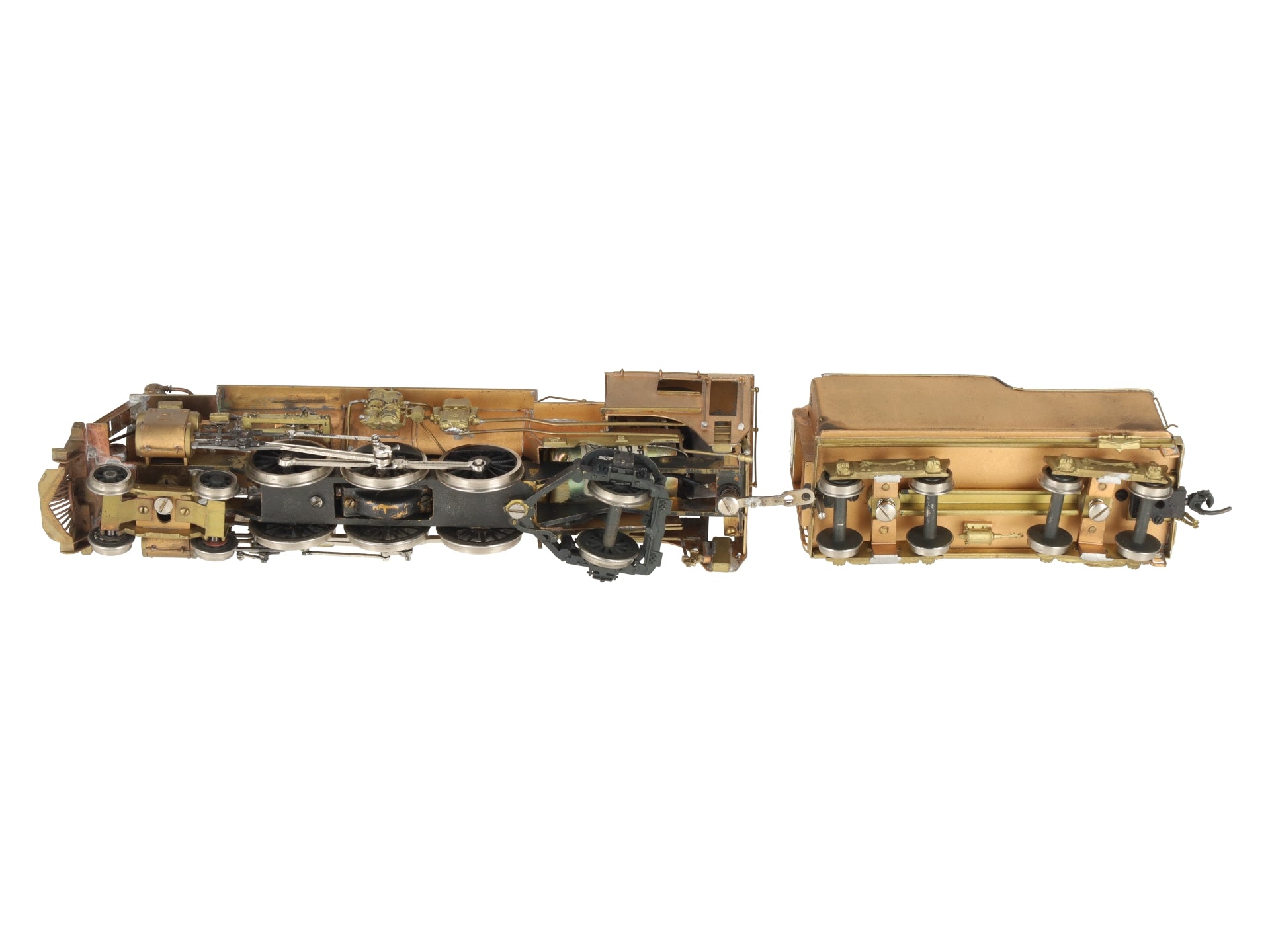 Van Hobbies HO BRASS CNR J4e-Pacific 4-6-2 Steam Locomotive & Tender - Unpainted EX/Box