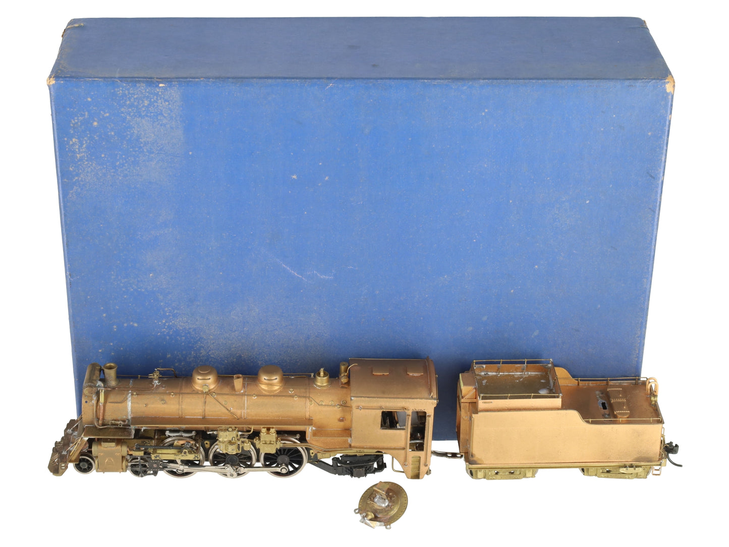 Van Hobbies HO BRASS CNR J4e-Pacific 4-6-2 Steam Locomotive & Tender - Unpainted EX/Box