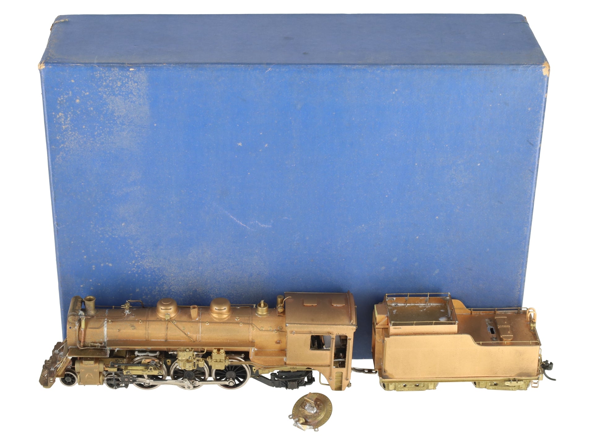 Van Hobbies HO BRASS CNR J4e-Pacific 4-6-2 Steam Locomotive & Tender - Unpainted EX/Box