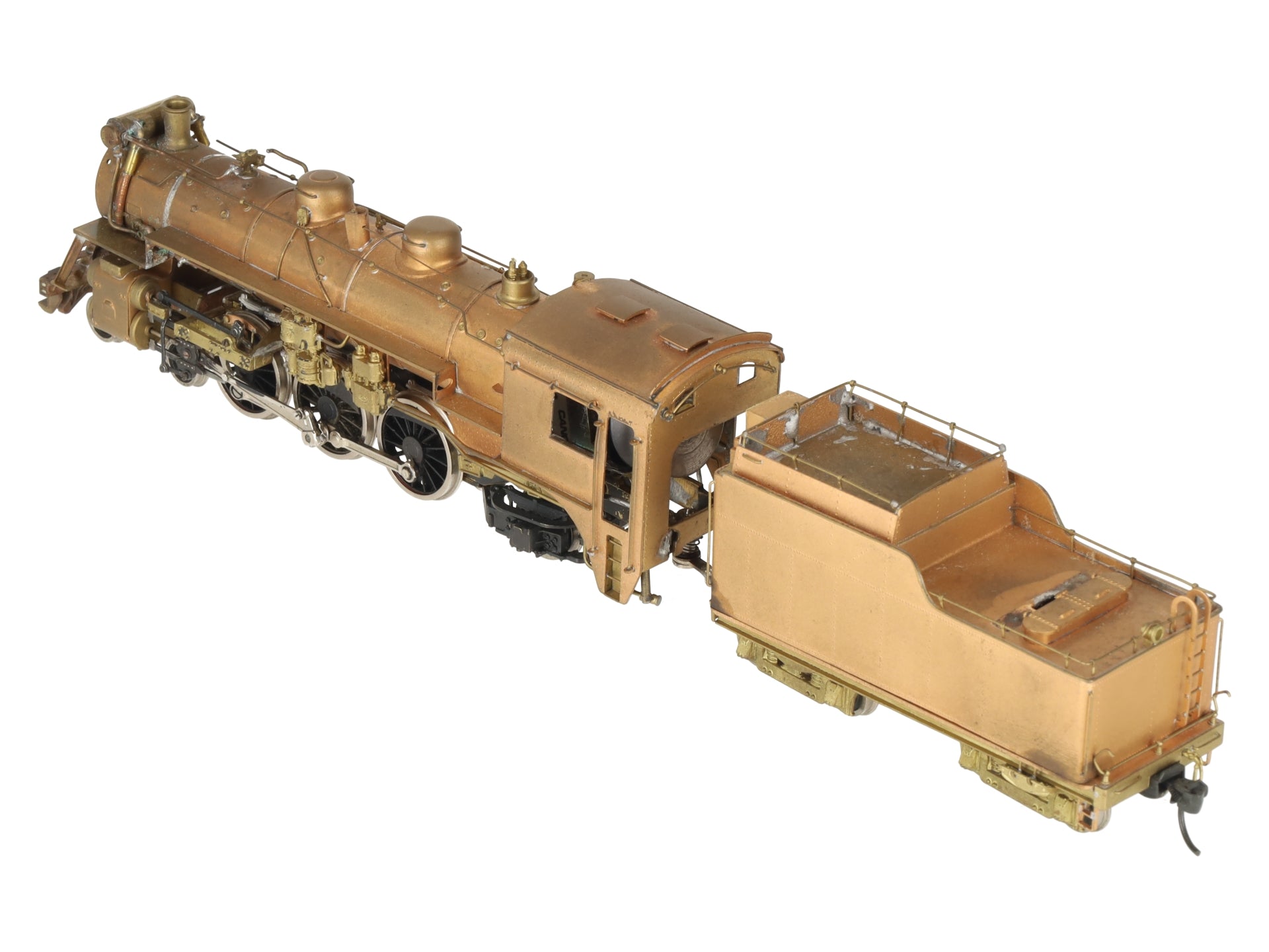 Van Hobbies HO BRASS CNR J4e-Pacific 4-6-2 Steam Locomotive & Tender - Unpainted EX/Box