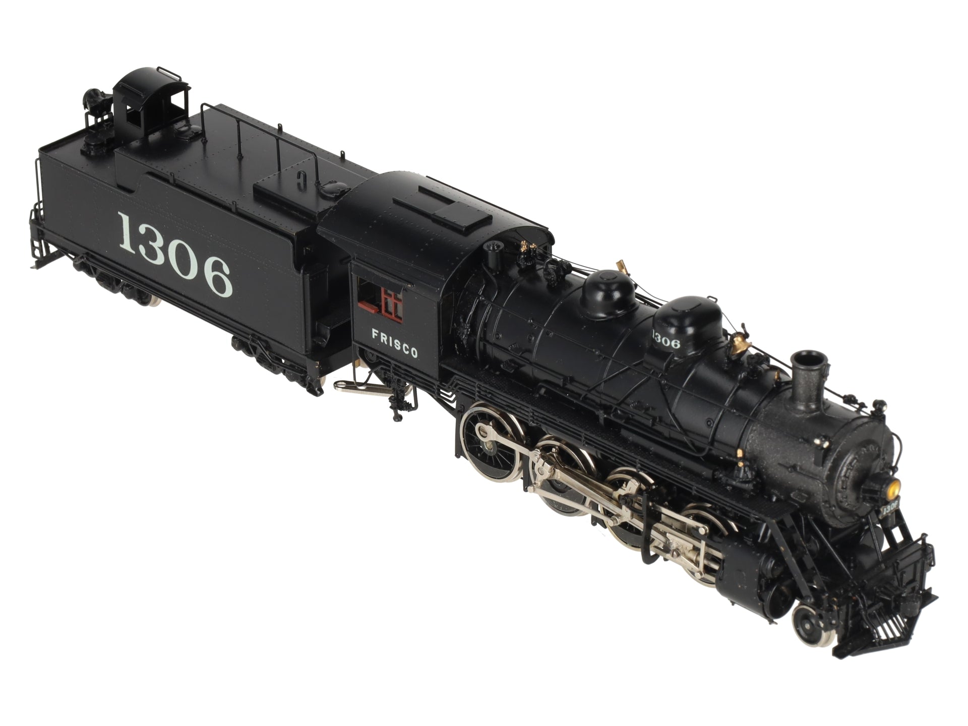 Hallmark Models HO BRASS SLSF 2-8-0 Steam Locomotive & Tender #1306 - Painted EX/Box