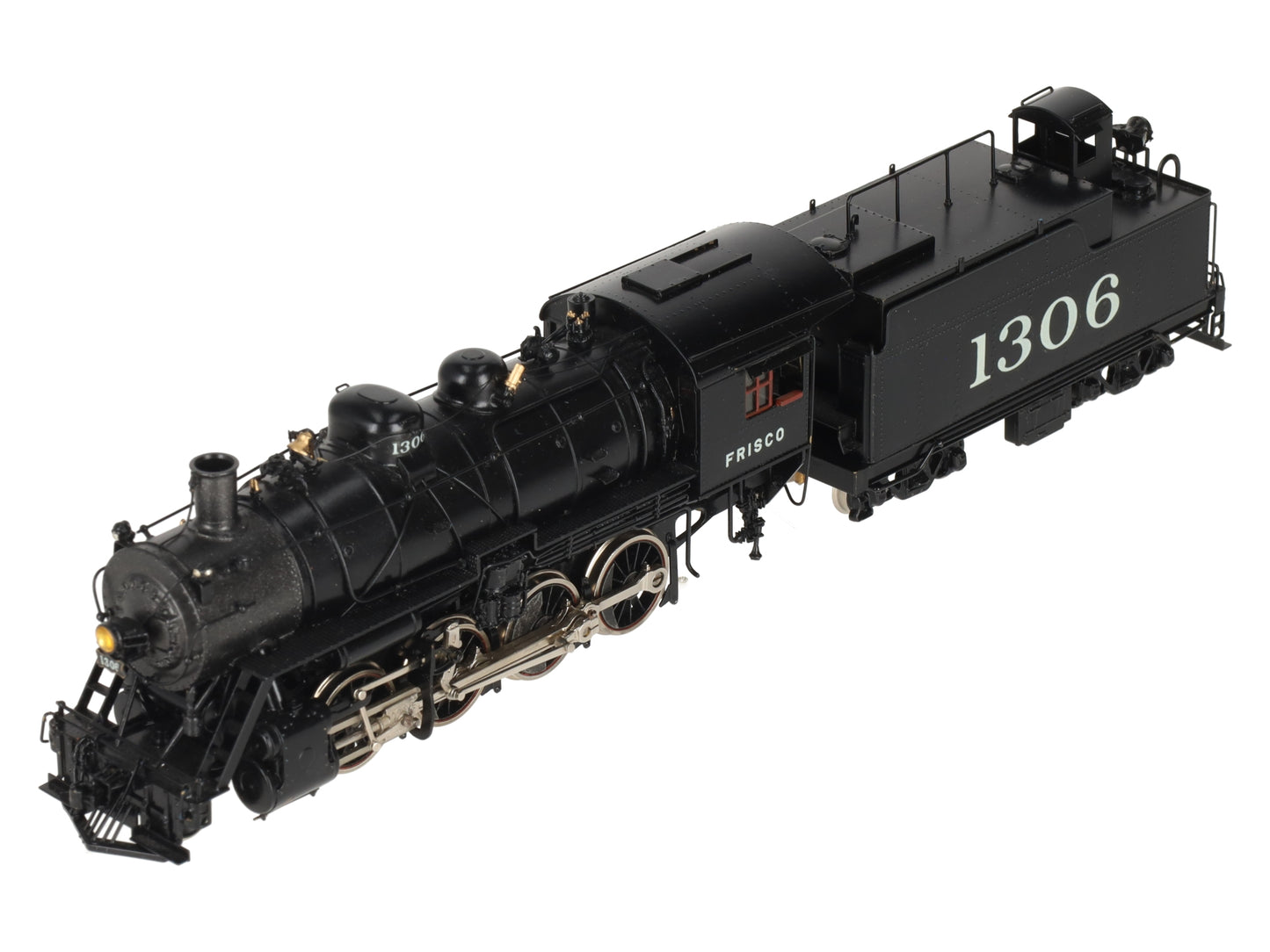 Hallmark Models HO BRASS SLSF 2-8-0 Steam Locomotive & Tender #1306 - Painted EX/Box