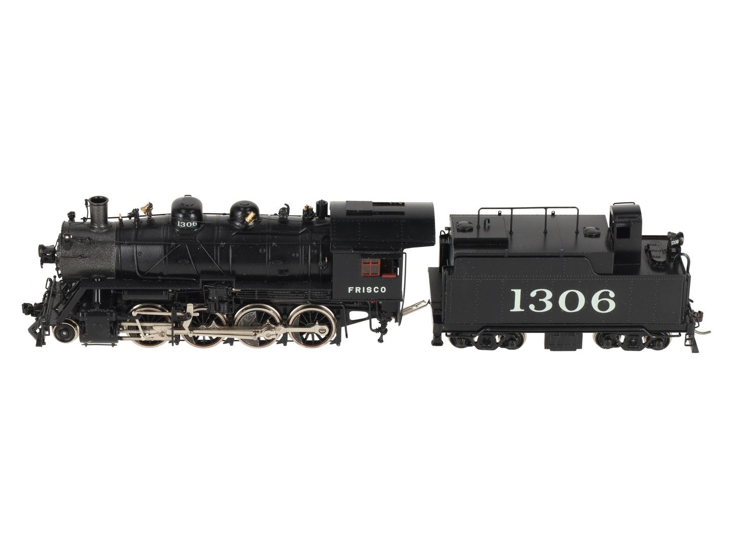 Hallmark Models HO BRASS SLSF 2-8-0 Steam Locomotive & Tender #1306 - Painted EX/Box