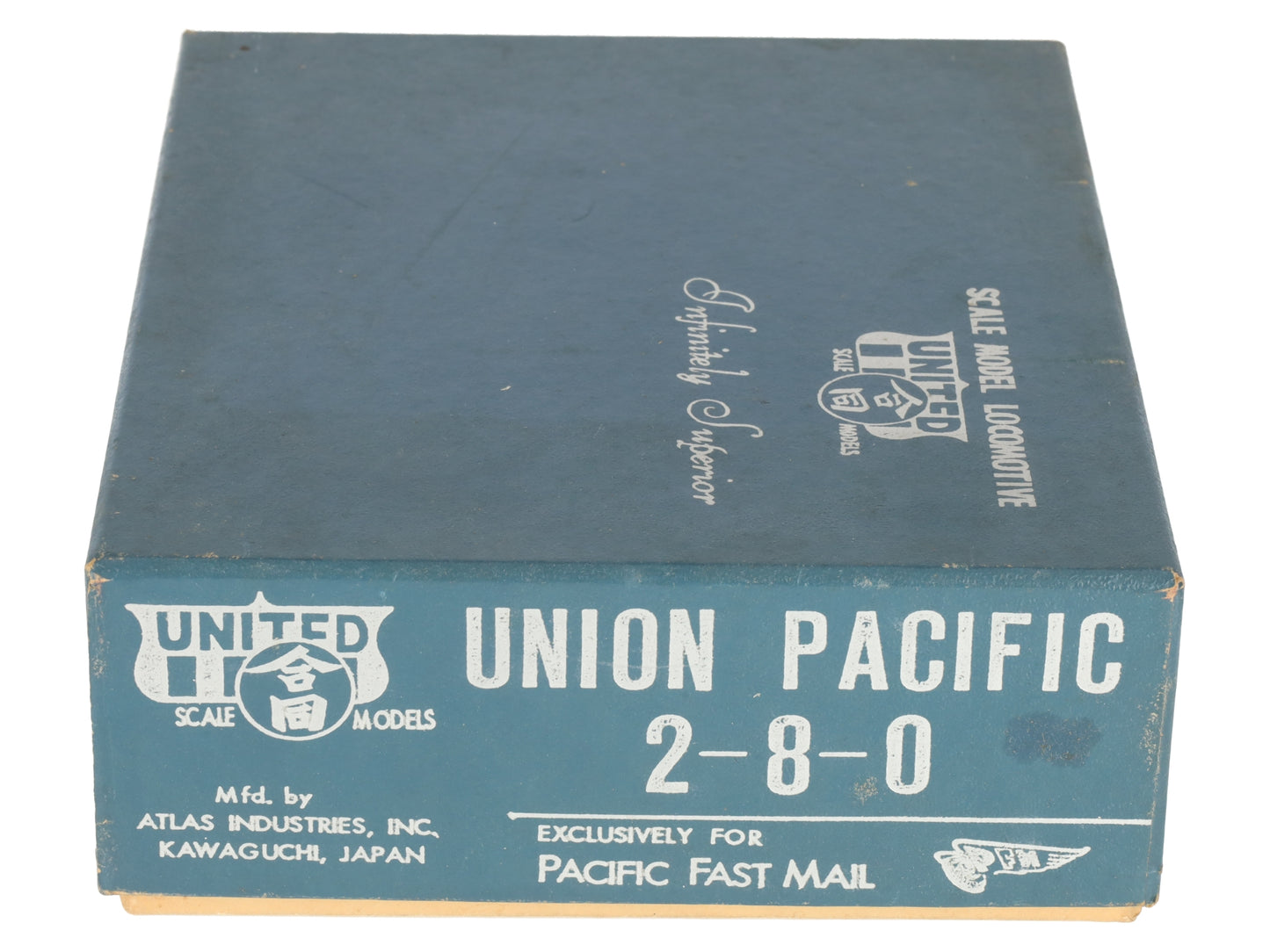 United Models HO Scale BRASS UP 2-8-0 Locomotive & Tender #6032 - Painted/Box