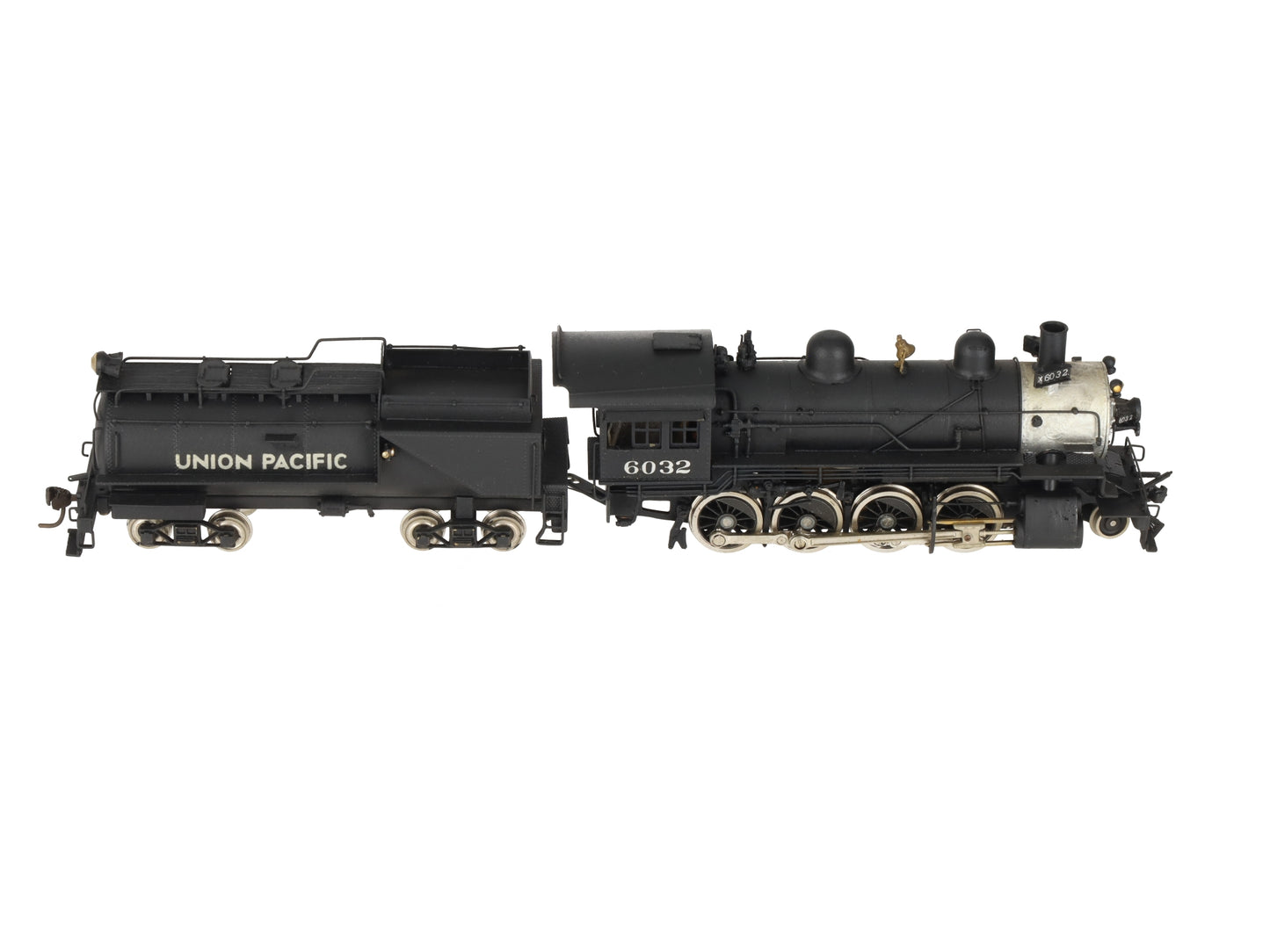 United Models HO Scale BRASS UP 2-8-0 Locomotive & Tender #6032 - Painted/Box