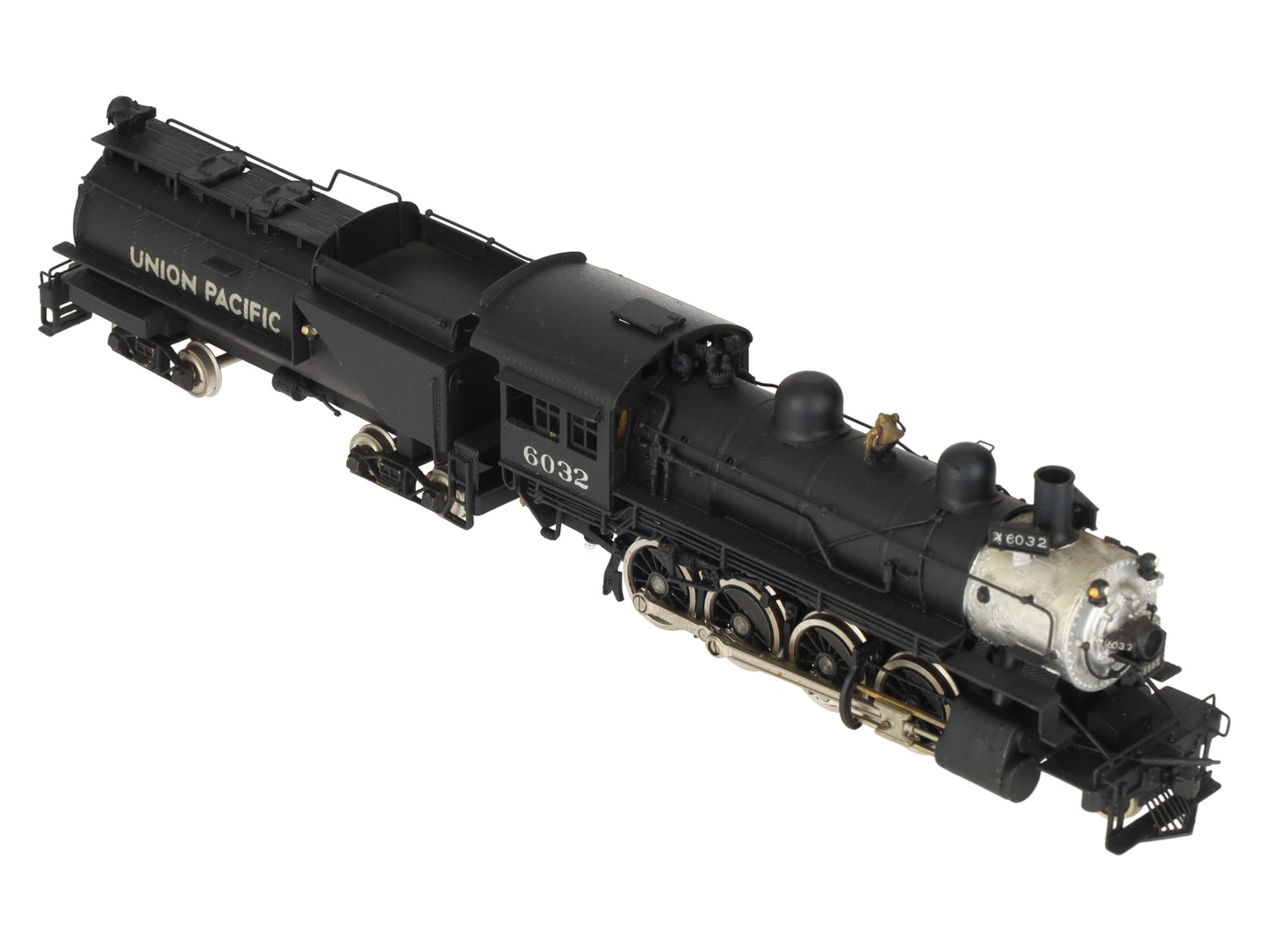 United Models HO Scale BRASS UP 2-8-0 Locomotive & Tender #6032 - Painted/Box