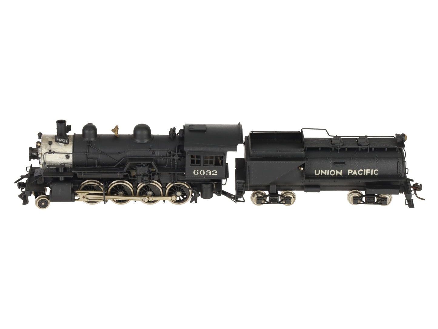 United Models HO Scale BRASS UP 2-8-0 Locomotive & Tender #6032 - Painted/Box