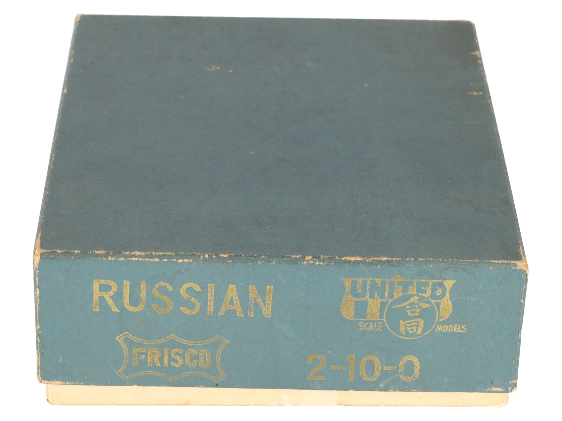 United Scale Models HO BRASS Frisco 2-10-0 Russian Steam Engine - Painted/Box