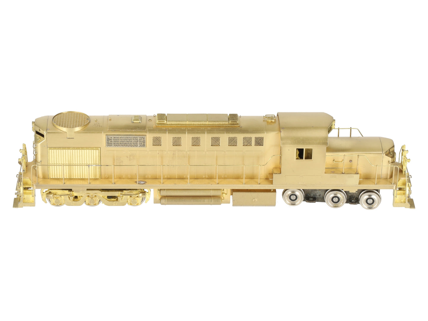 Alco Models D-102 HO Scale BRASS DL-600B Low Hood Diesel Locomotive - Unpainted VG/Box