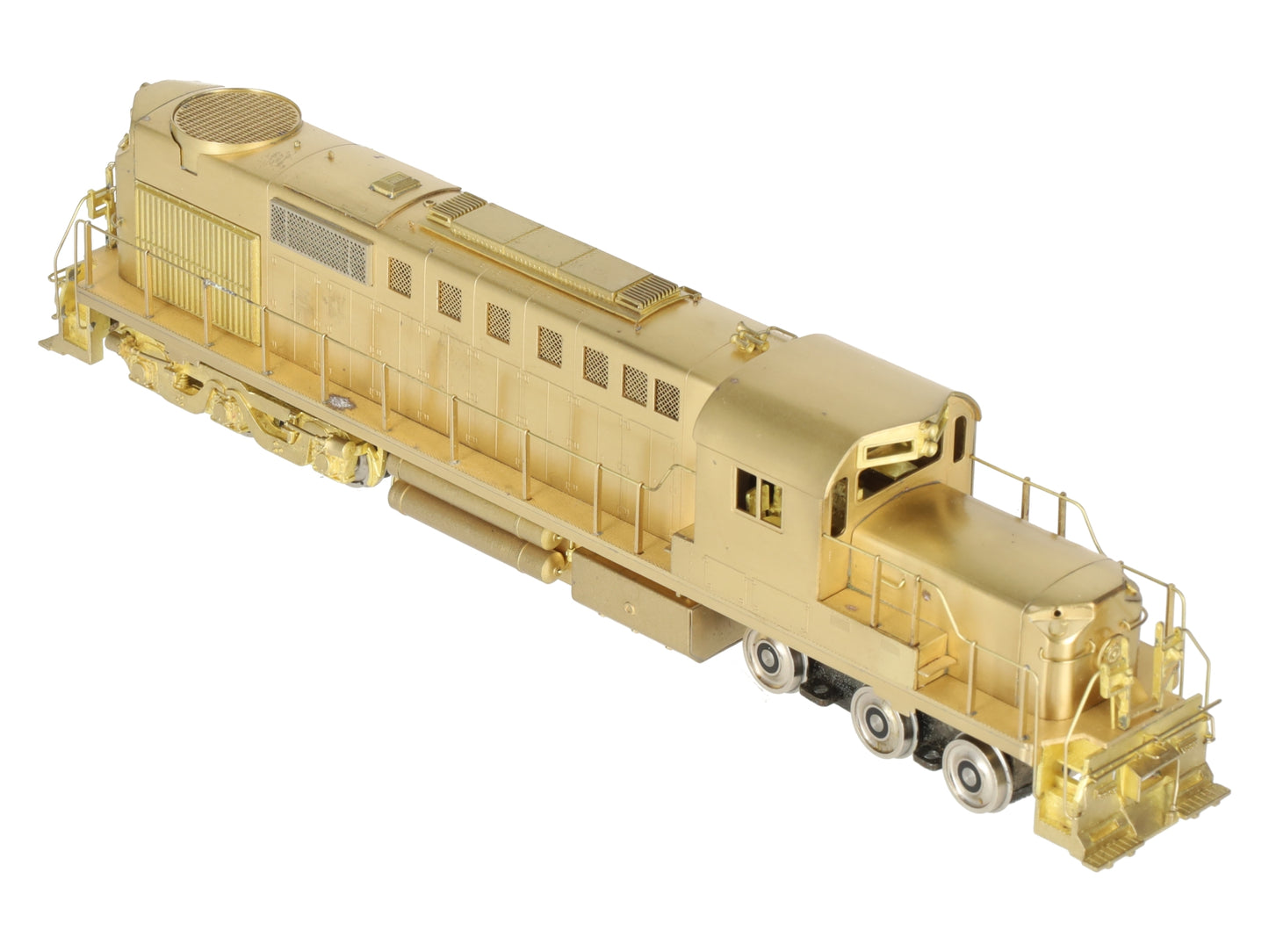 Alco Models D-102 HO Scale BRASS DL-600B Low Hood Diesel Locomotive - Unpainted VG/Box