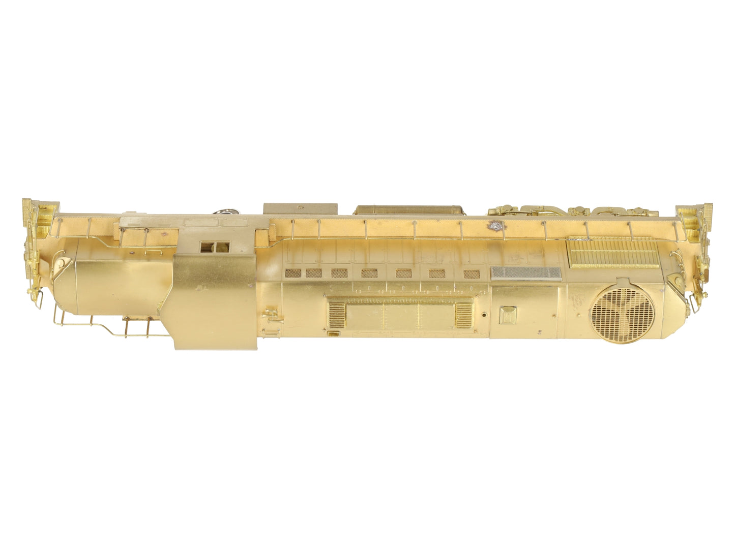 Alco Models D-102 HO Scale BRASS DL-600B Low Hood Diesel Locomotive - Unpainted VG/Box