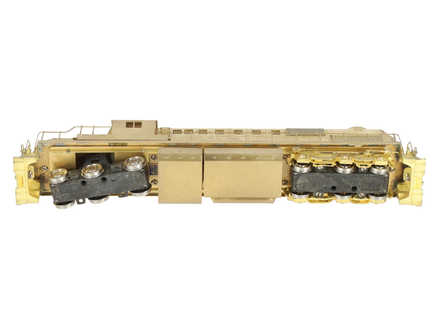Alco Models D-102 HO Scale BRASS DL-600B Low Hood Diesel Locomotive - Unpainted VG/Box