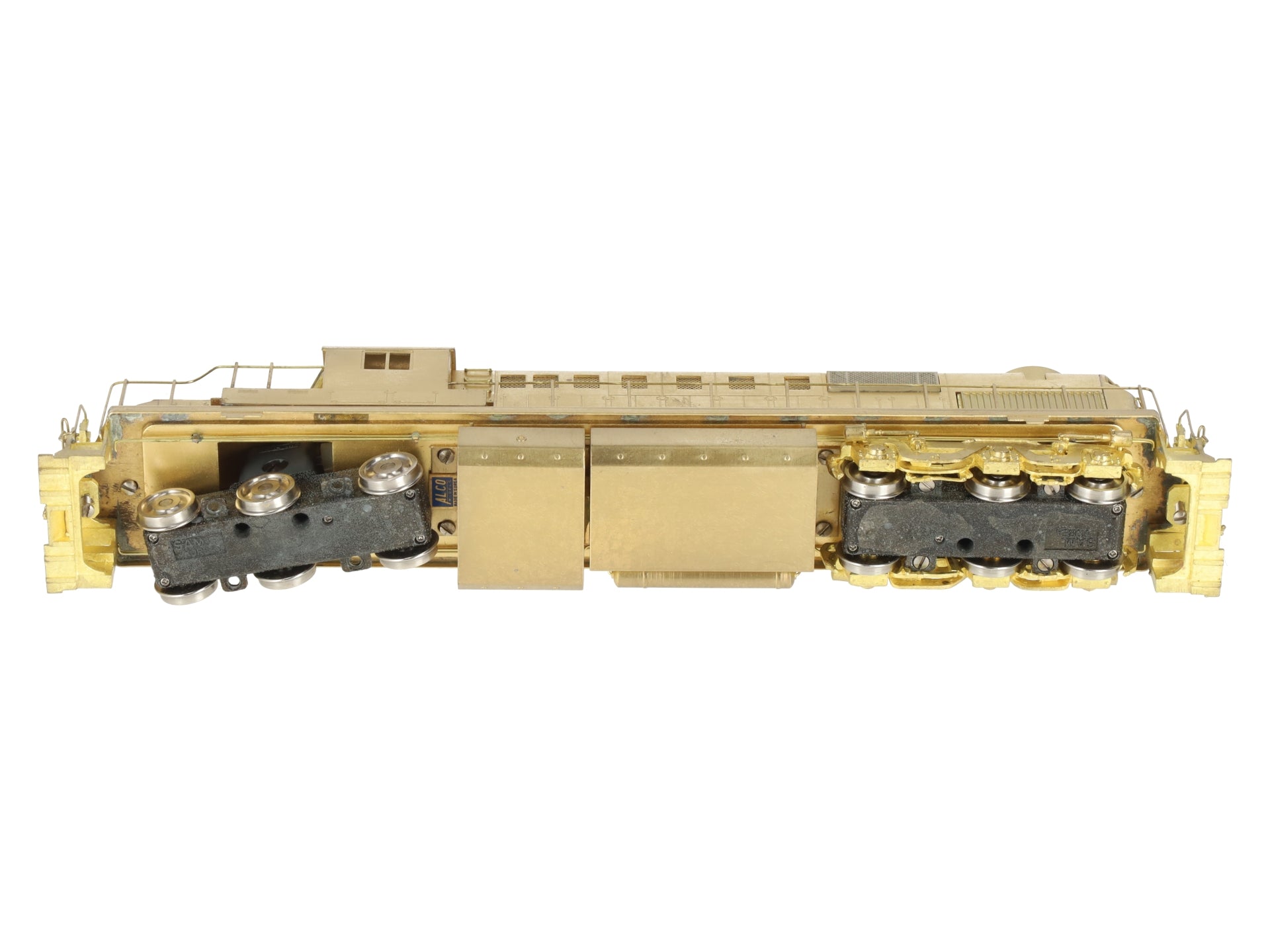 Alco Models D-102 HO Scale BRASS DL-600B Low Hood Diesel Locomotive - Unpainted VG/Box