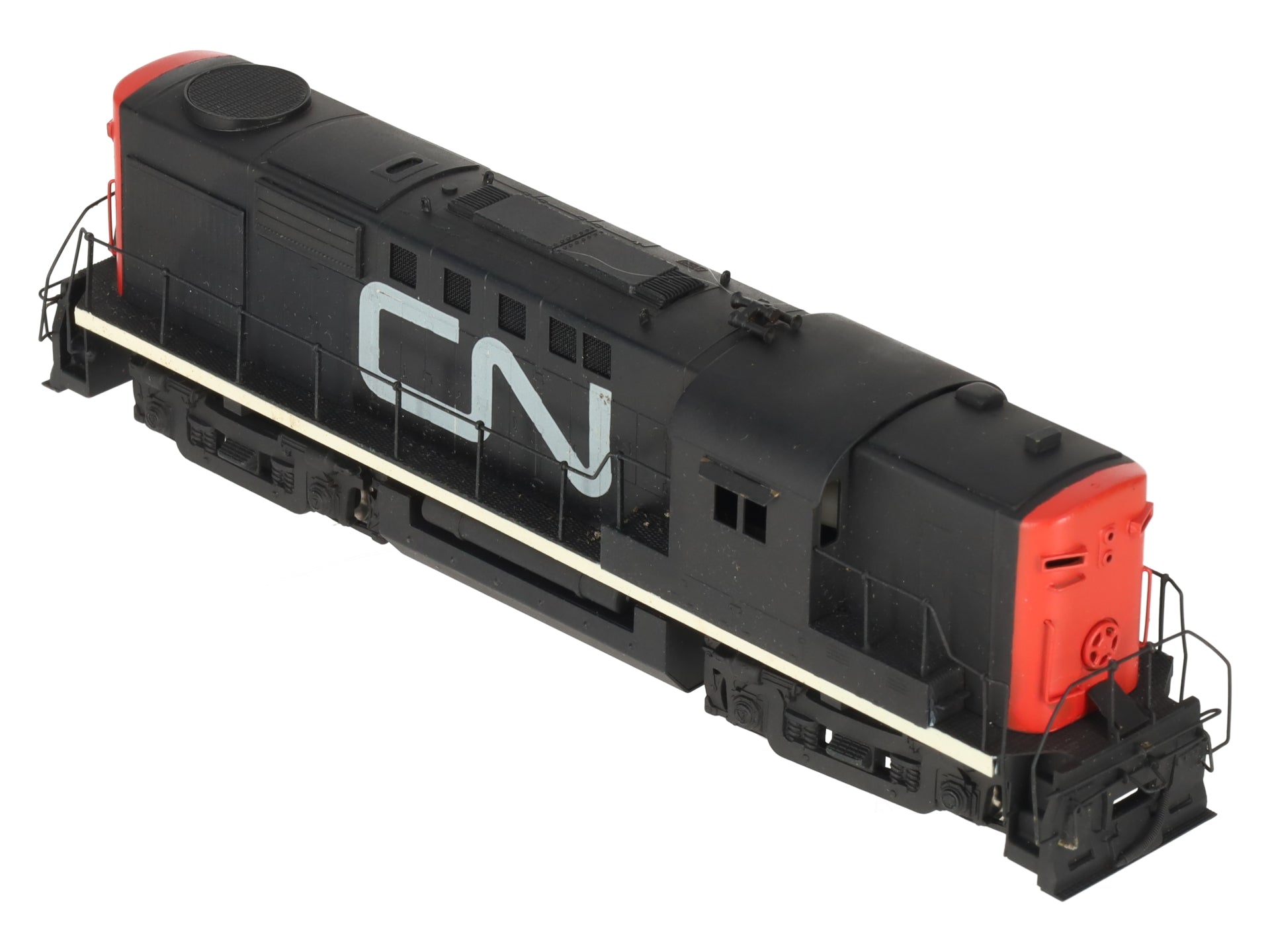 Alco Models D-127 HO Scale CN BRASS M.L.W. RS-18 Diesel Locomotive - Painted/Box
