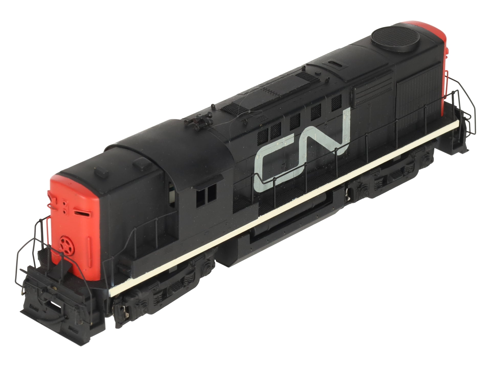Alco Models D-127 HO Scale CN BRASS M.L.W. RS-18 Diesel Locomotive - Painted/Box
