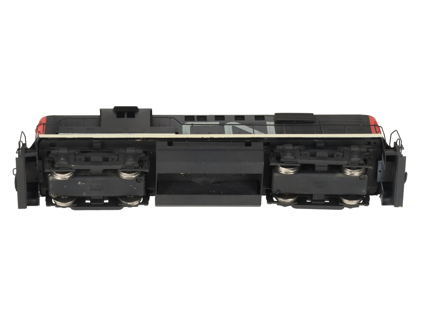 Alco Models D-127 HO Scale CN BRASS M.L.W. RS-18 Diesel Locomotive - Painted/Box