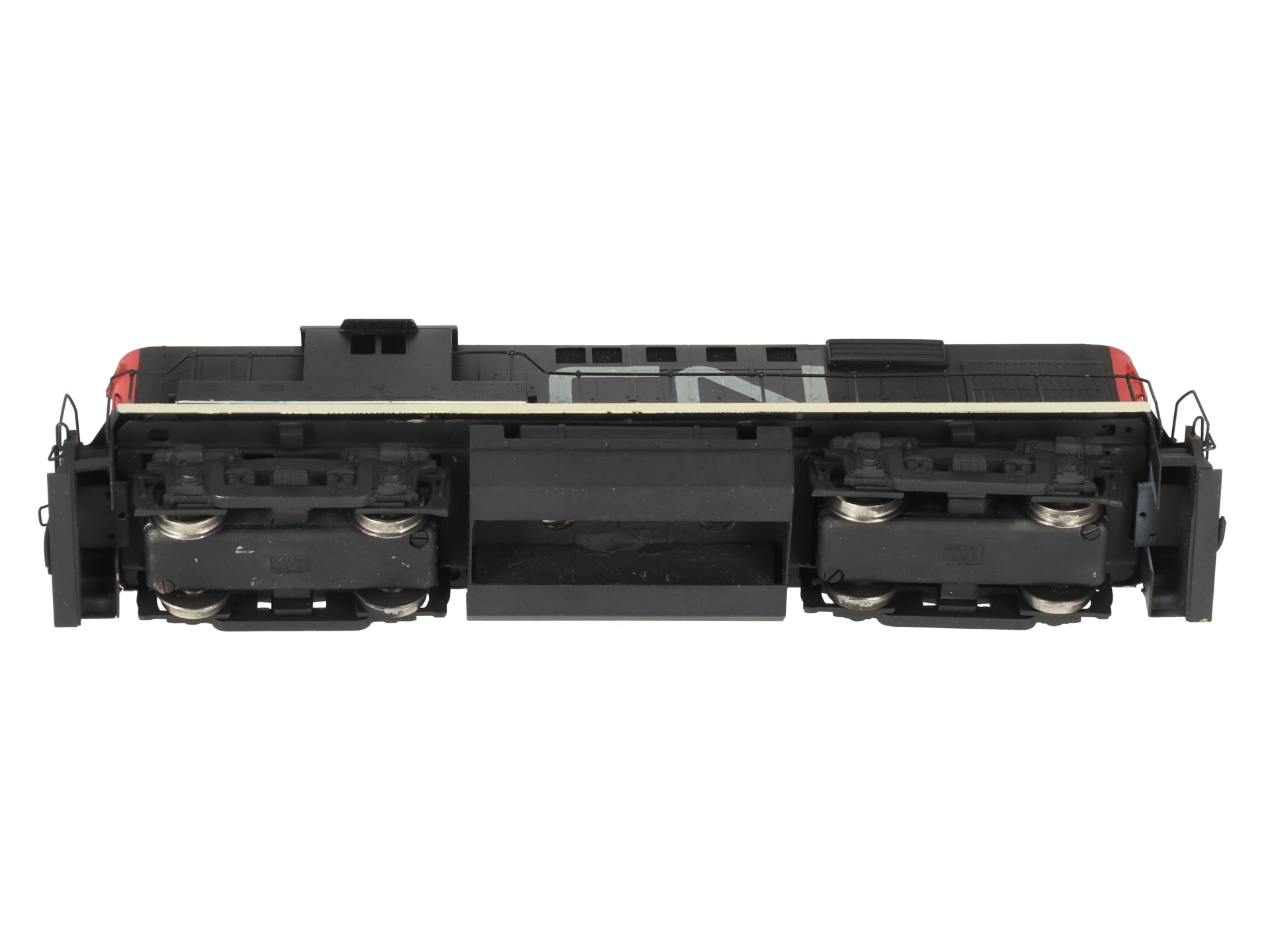 Alco Models D-127 HO Scale CN BRASS M.L.W. RS-18 Diesel Locomotive - Painted/Box