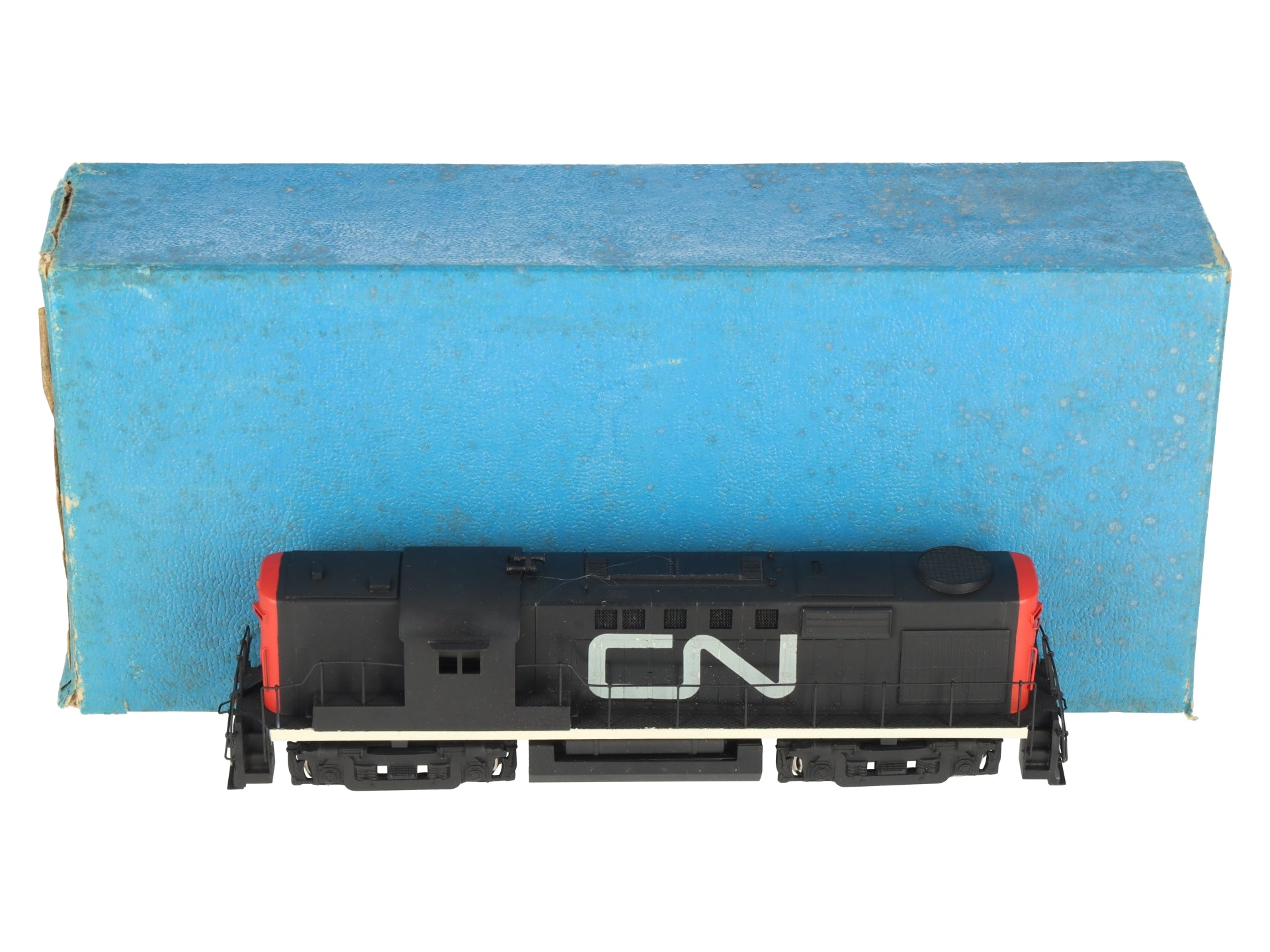 Alco Models D-127 HO Scale CN BRASS M.L.W. RS-18 Diesel Locomotive - Painted/Box