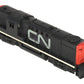 Alco Models D-127 HO Scale CN BRASS M.L.W. RS-18 Diesel Locomotive - Painted/Box