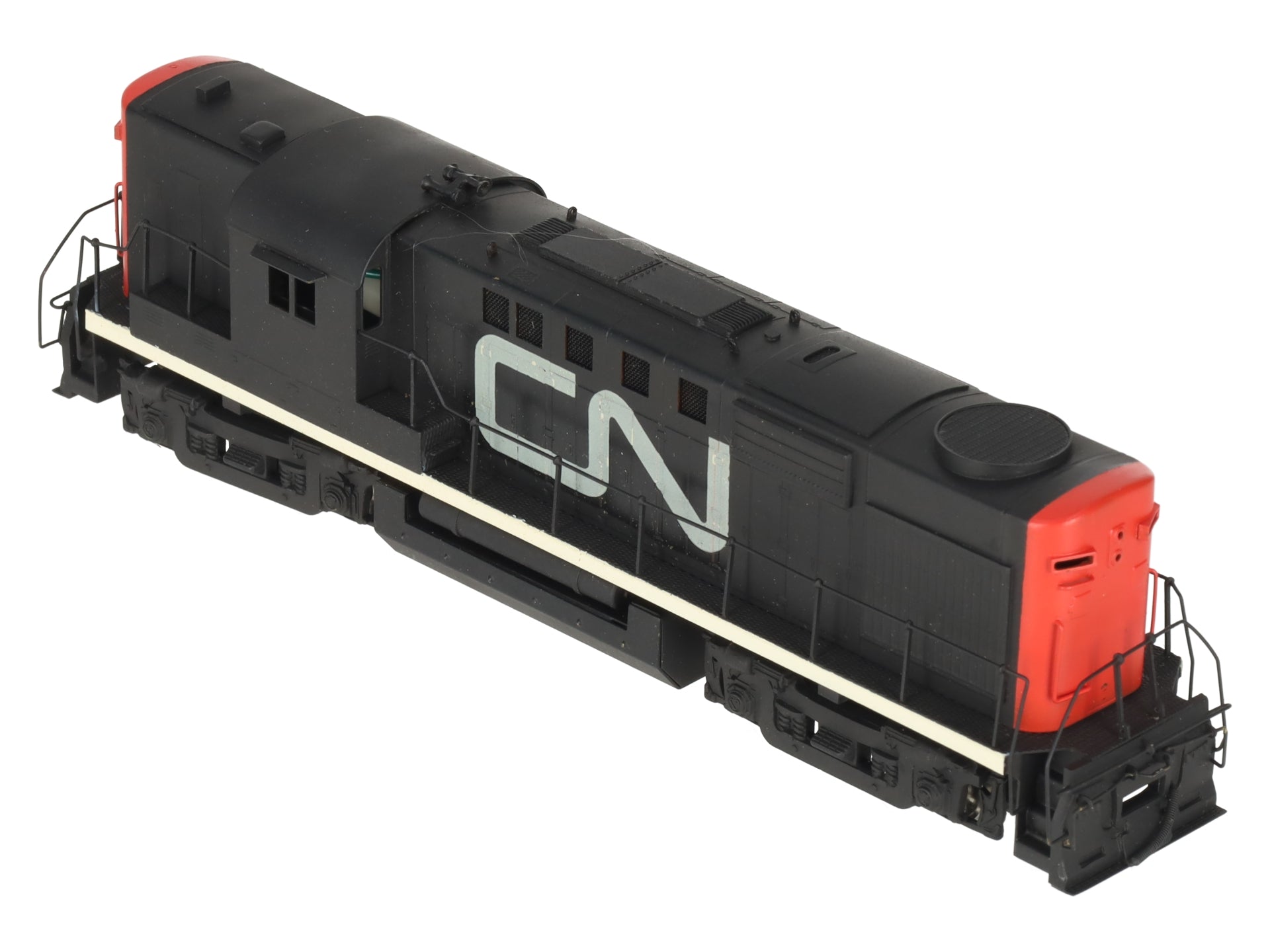 Alco Models D-127 HO Scale CN BRASS M.L.W. RS-18 Diesel Locomotive - Painted/Box