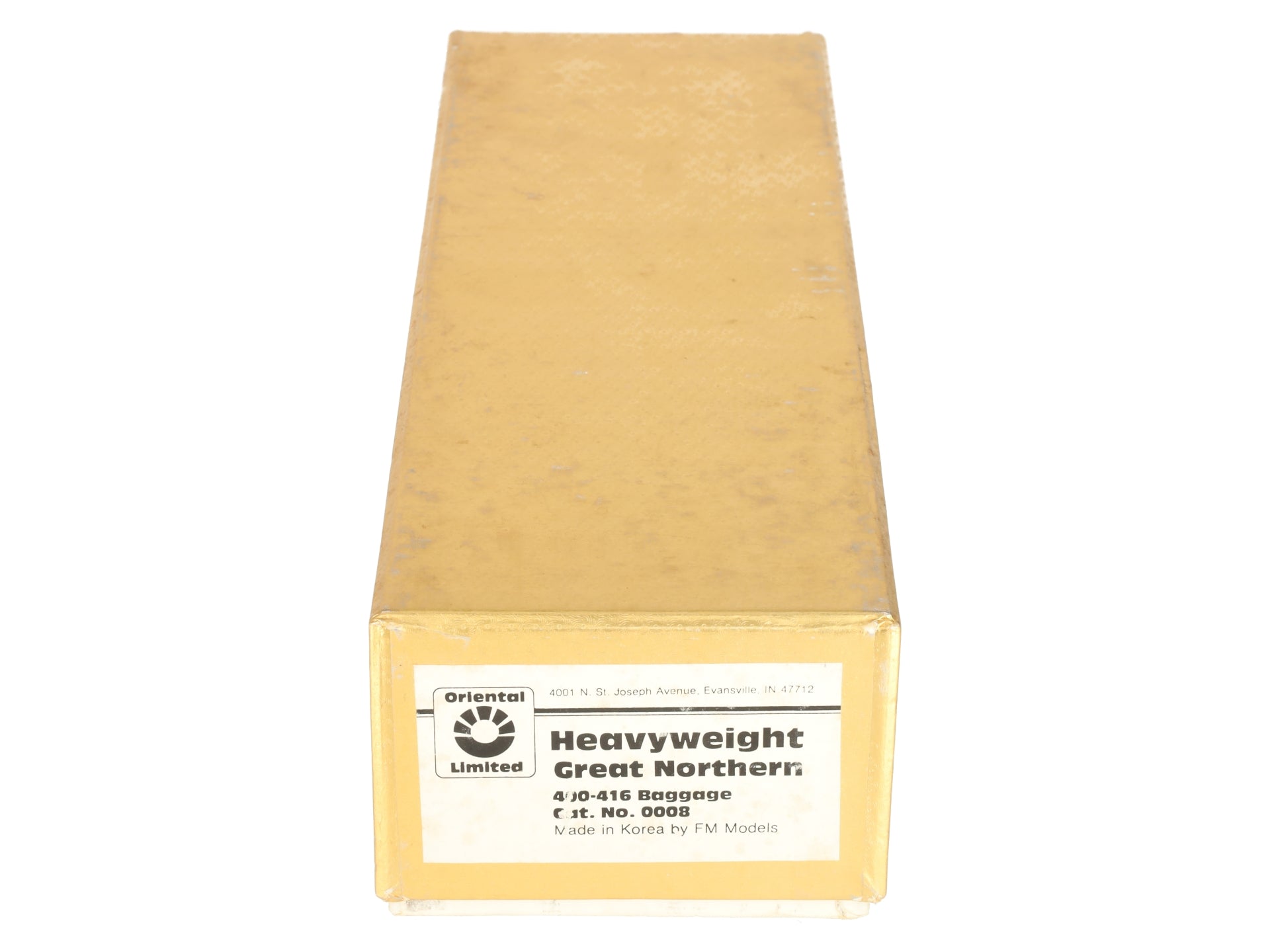 Oriental Limited 0008 HO Scale BRASS Great Northern Baggage Car EX/Box