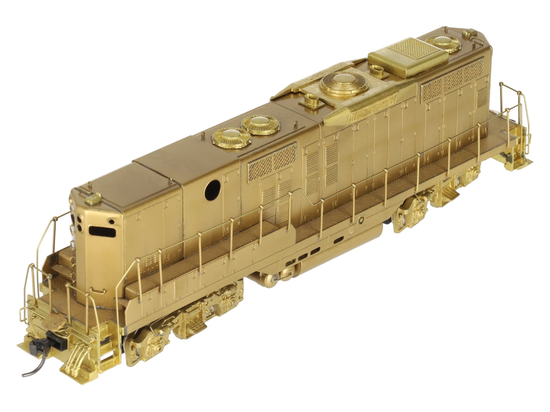 Oriental Limited HO BRASS EMD GP9 Cabless B Unit Diesel Locomotive - Unpainted EX/Box