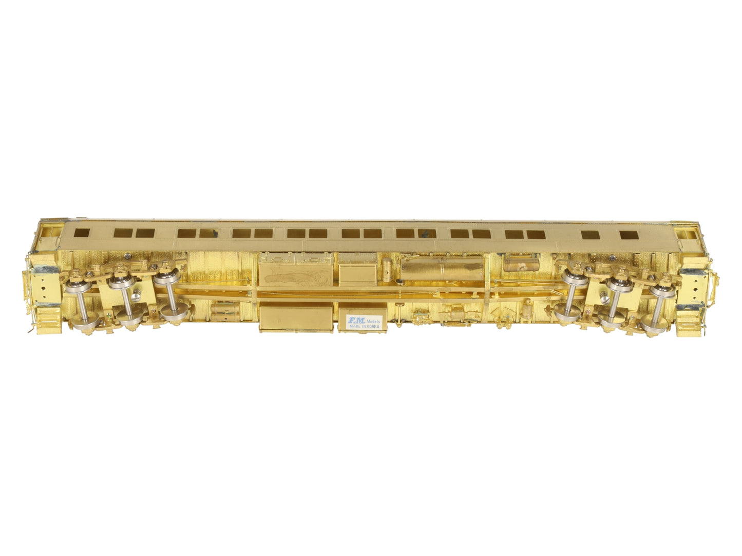 Oriental Limited 0012 HO BRASS Heavyweight Great Northern Coach -Unpainted EX/Box