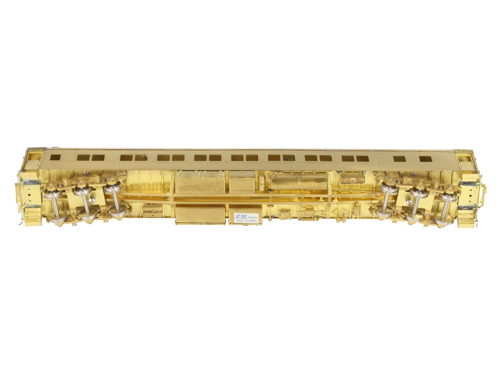 Oriental Limited 0012 HO BRASS Heavyweight Great Northern Coach -Unpainted EX/Box