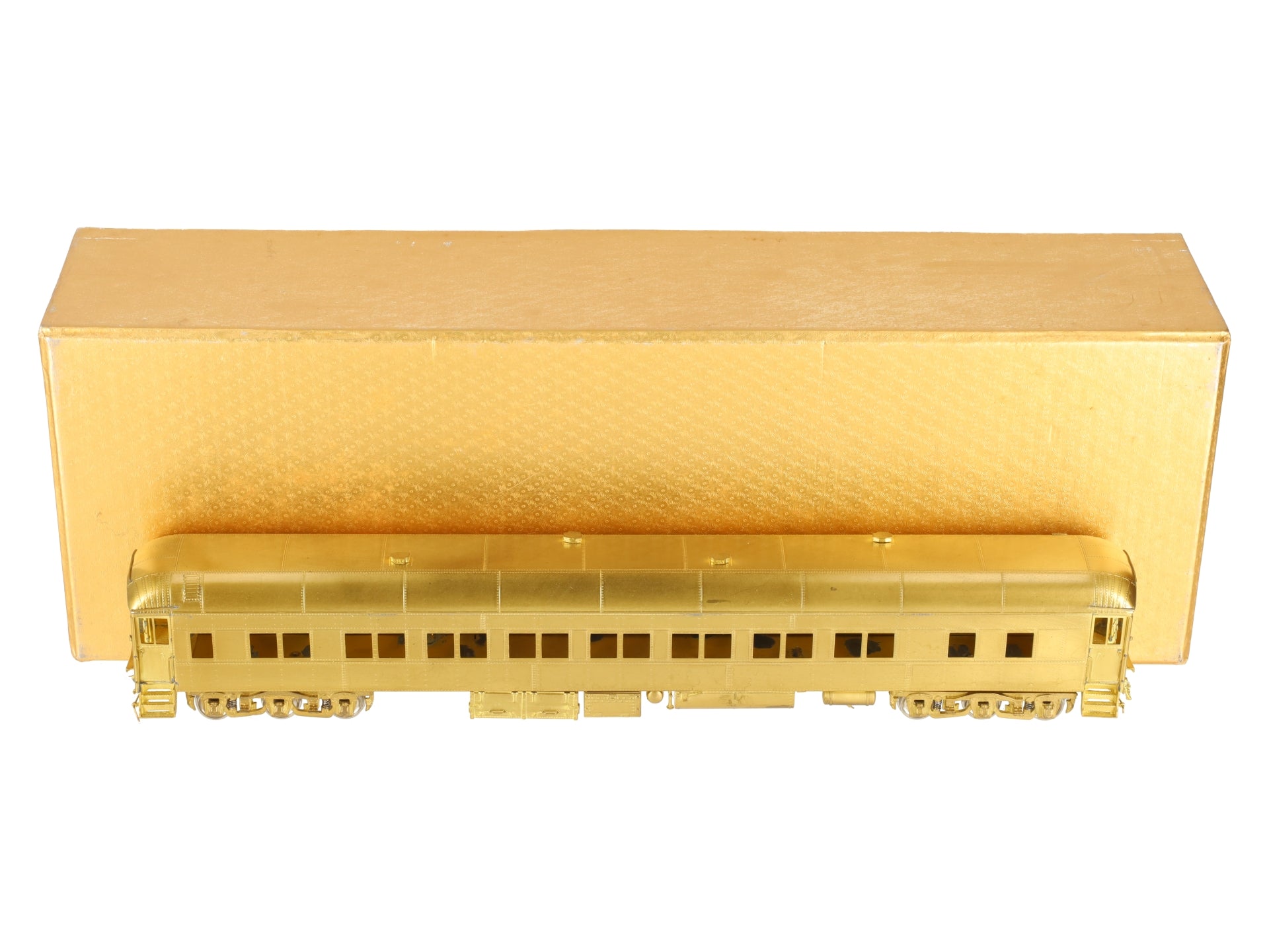 Oriental Limited 0012 HO BRASS Heavyweight Great Northern Coach -Unpainted EX/Box